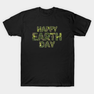 Happy Earth Day Stickers T-Shirt